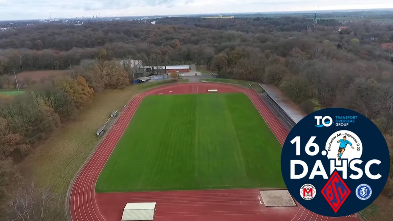 Das Burgwall-Stadion - Hauptspielort des 16. DAHSC Ü32 2022