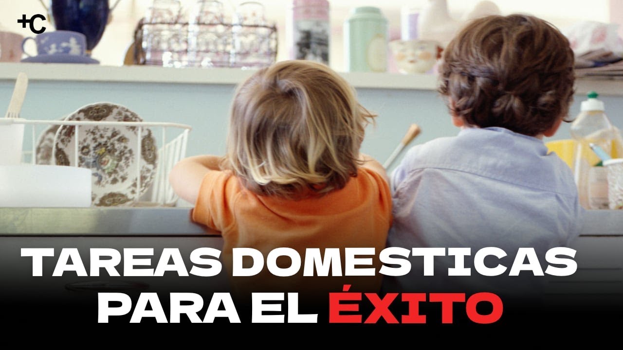 Hacer tareas dom&eacute;sticas ayuda a los ni&ntilde;os a ser adultos exitosos en el futuro.