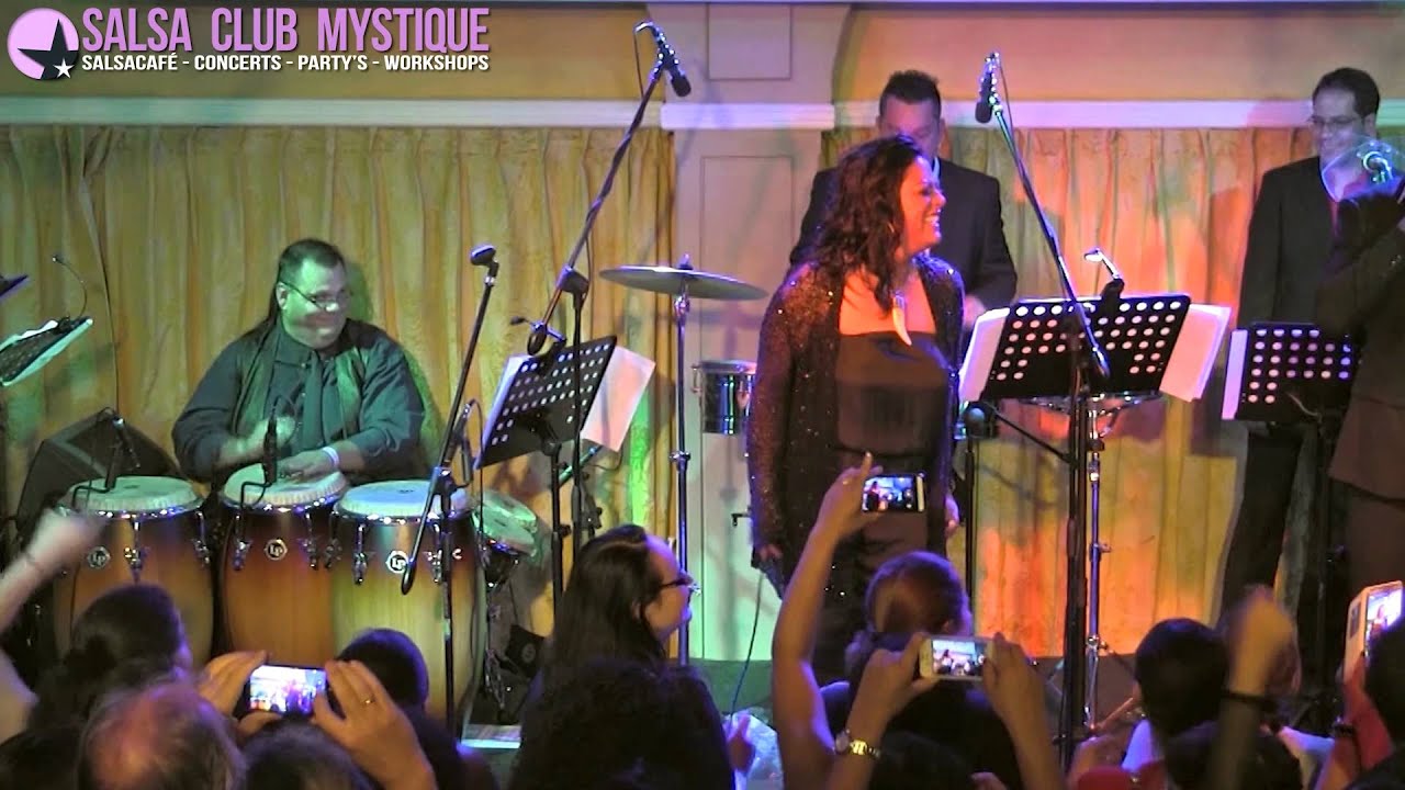 La India - vivir lo nuestro LIVE in salsa club mystique amsterdam