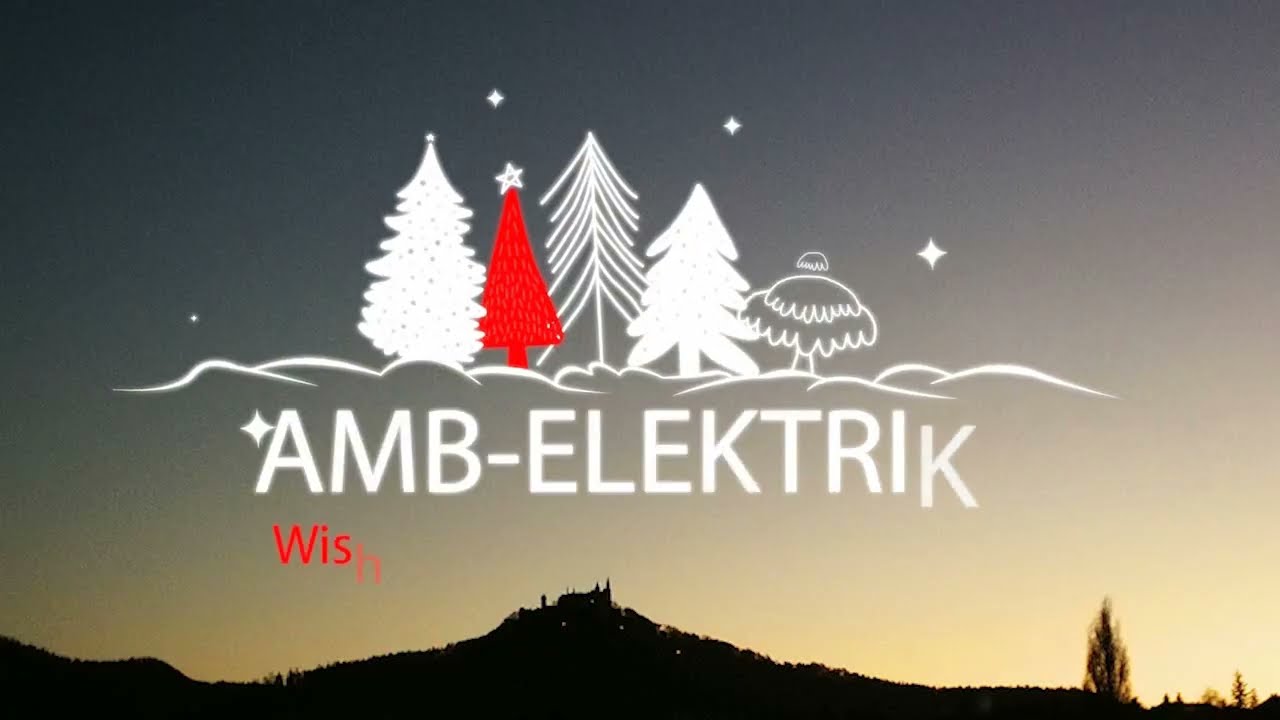 Christmas Greetings 2025 from AMB-ELEKTRIK