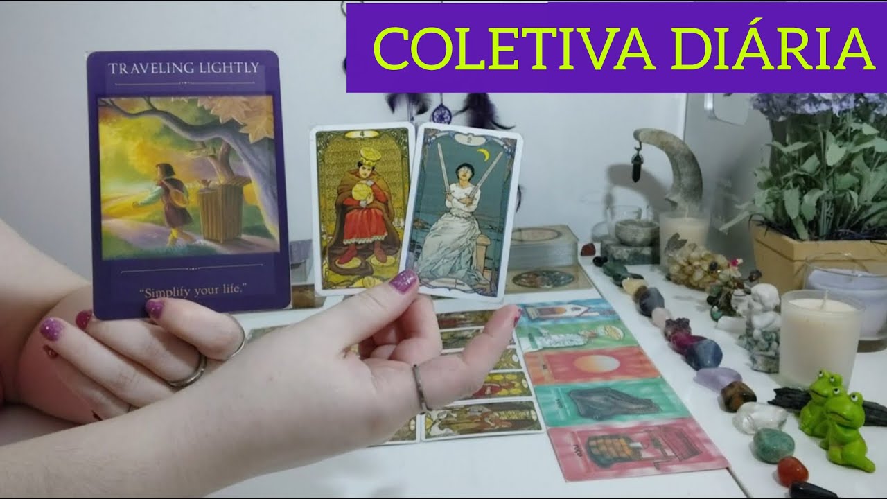 ✨ COLETIVA ⦁ 🙌✨ É PRECISO DESAPEGAR DE ALGO PARA TER O NOVO COMEÇO - A DECISÃO É SUA