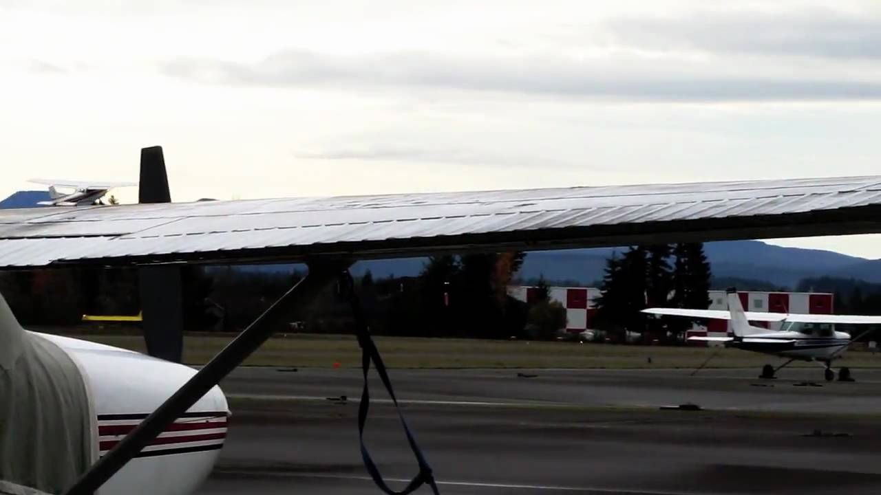 Cessna 172 Takeoff rwy 16 Pierce County Airport (KPLU)