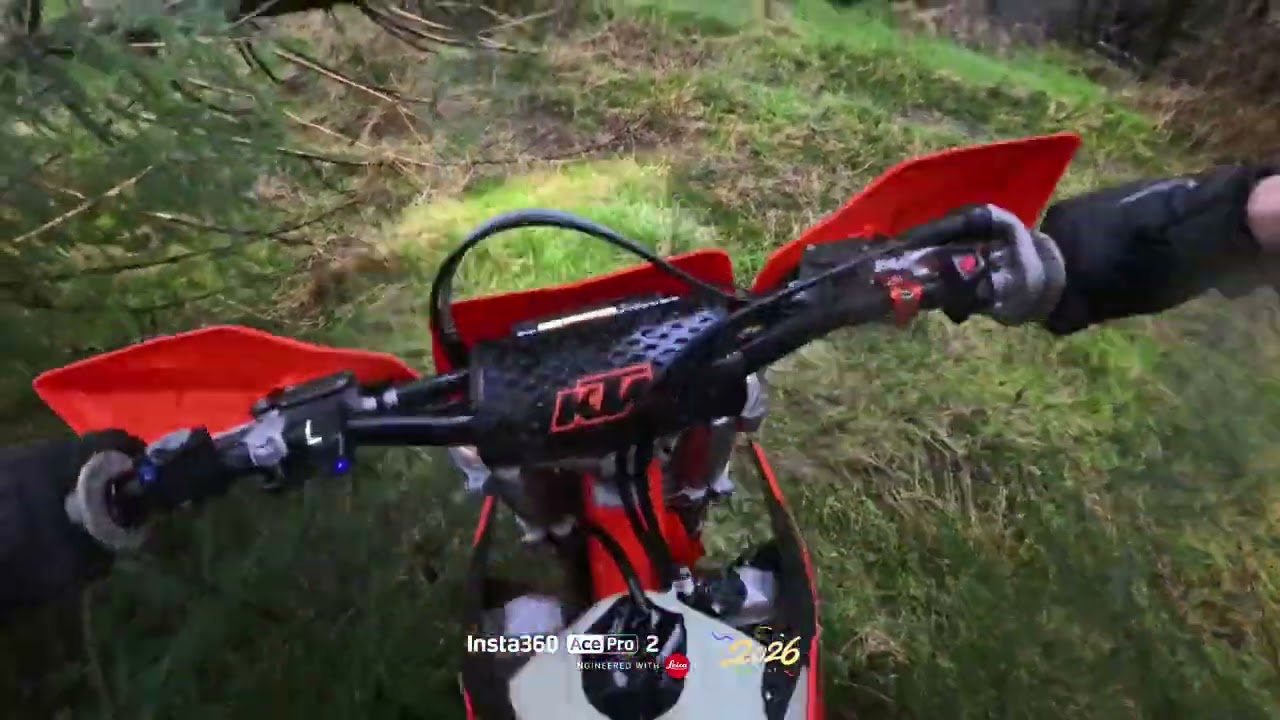 Fallen Trees & Deep Mud in West Wales - Part 2 | KTM 350 Championship Edition 
