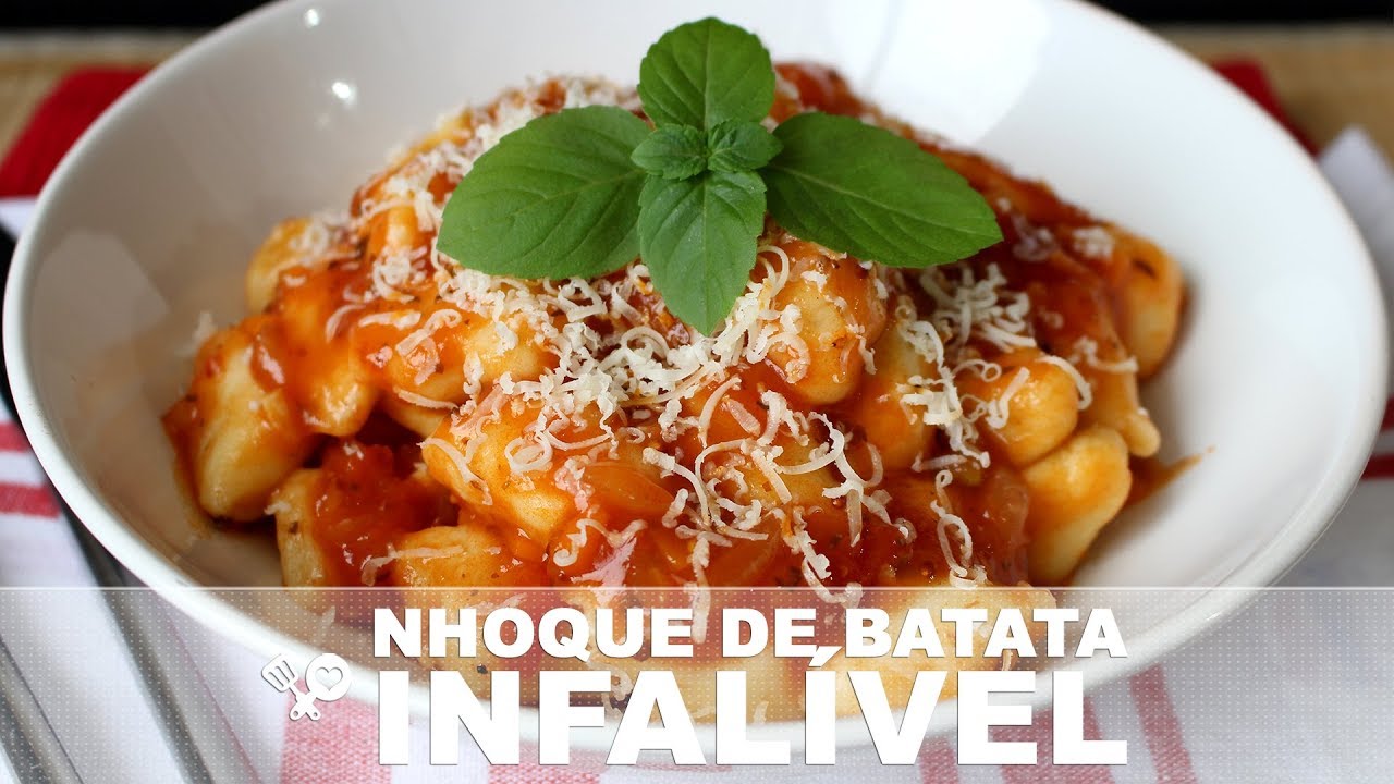NHOQUE de batata INFALÍVEL - RECEITA SEM CARNE