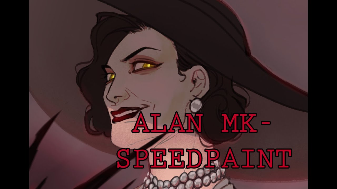 Dimitrescu speedpaint - Resident Evil: Village