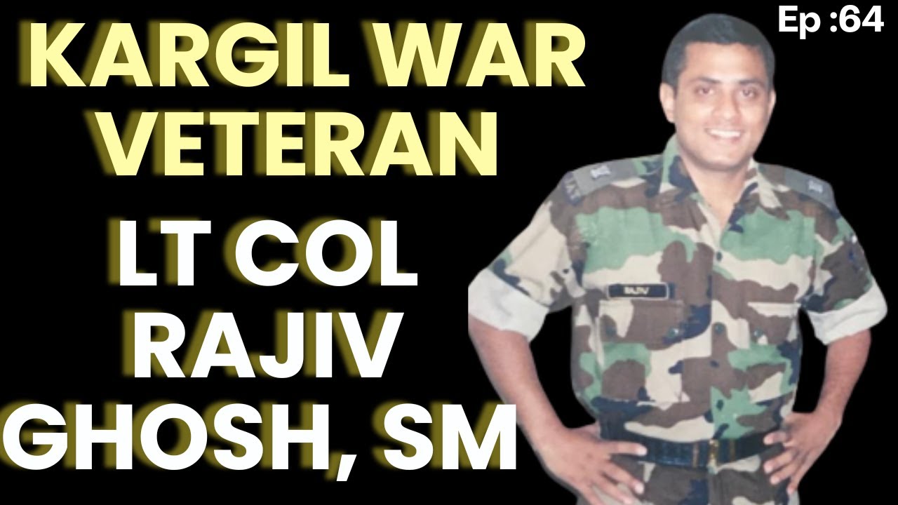 Kargil War Veteran Lt Col Rajiv Ghosh, SM #winlifelikeawarrior#kargilwar#jatregiment