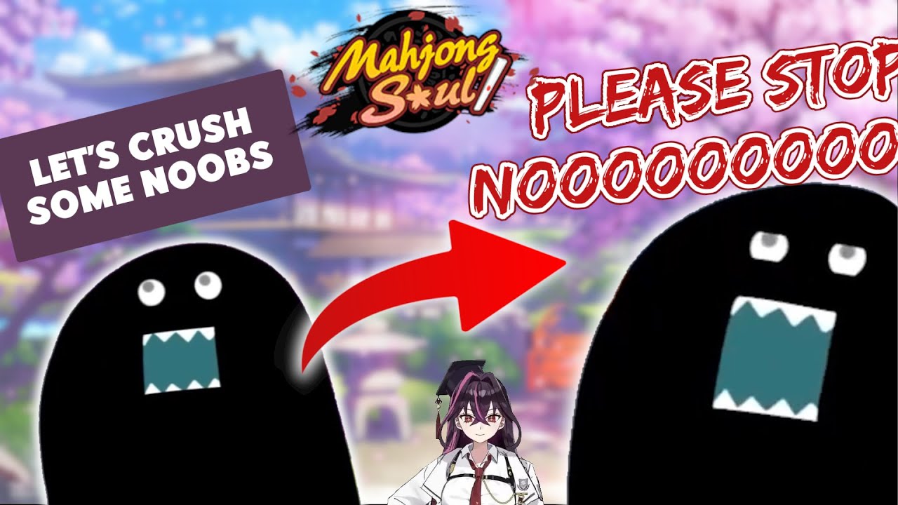 Dokugai Chinami's First Mahjong Stream Takes a Tragic Turn [Volume Warning]