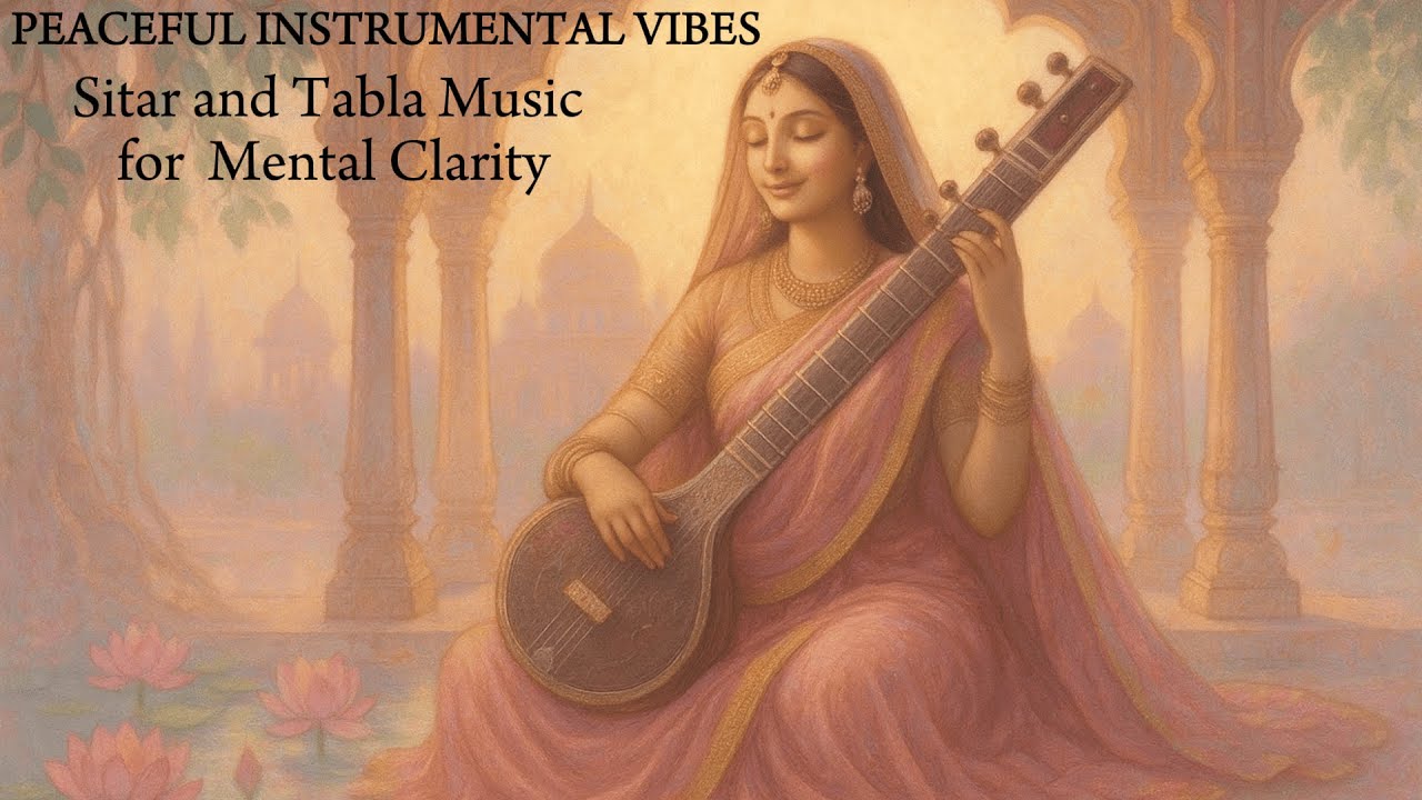 Sacred Calm &ndash; Traditional Sitar & Tabla Instrumental | Calming Indian Music for Mental  Clarity