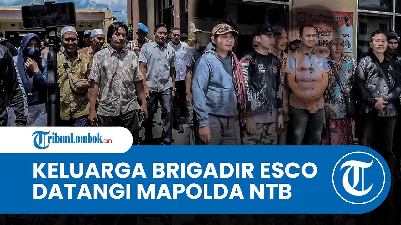 Minta Kejelasan Kasus Tewasnya Brigadir Esco, Keluarga Datangi Mapolda NTB