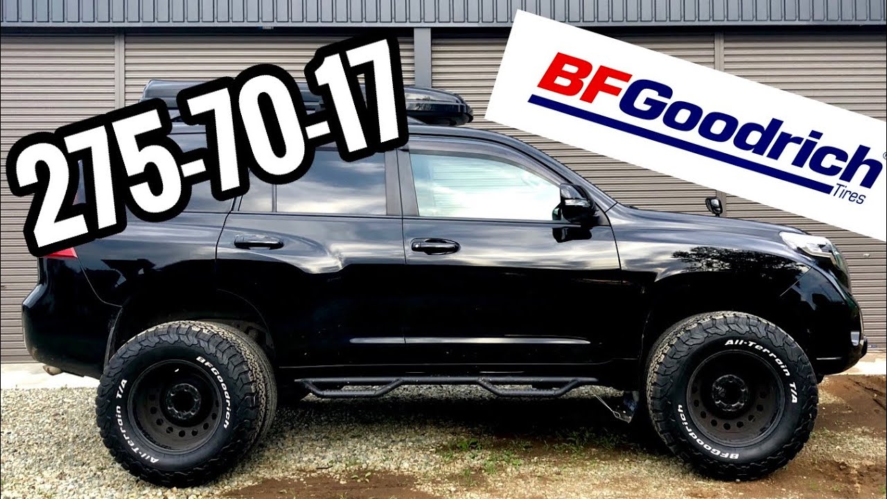 ランドクルーザープラドのタイヤ組み換え 遊びじゃ無いタイヤ選びとは！？【ランクルプラド】【150プラド】【タイヤ交換】【BFgoodrich】【BFグッドリッチ】【オールテレーン】【マッドテレーン】