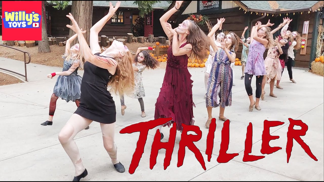 Michael Jackson Thriller Zombie Dance Show at Lake Arrowhead Sky Park CA