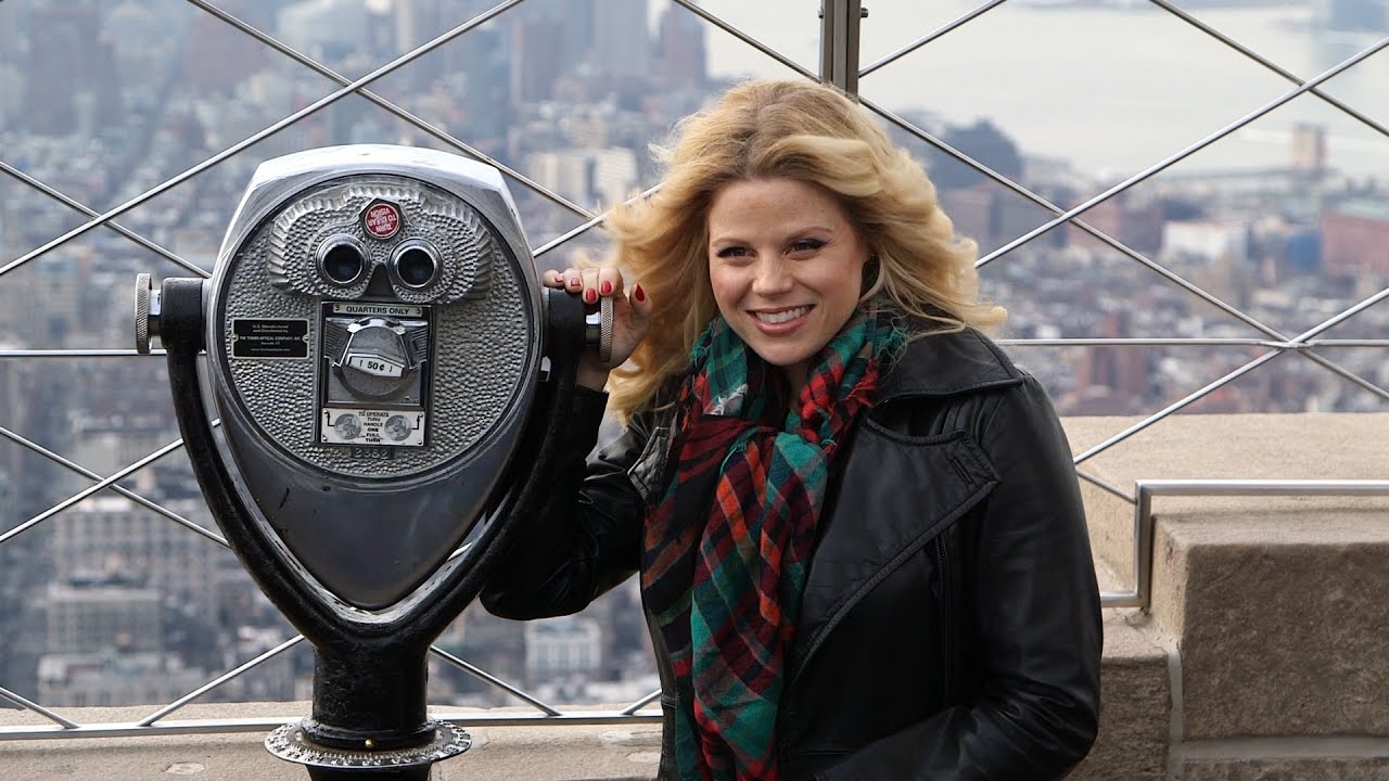 Megan Hilty Atop the Empire State Building Behind The Velvet Rope with Arthur Kade