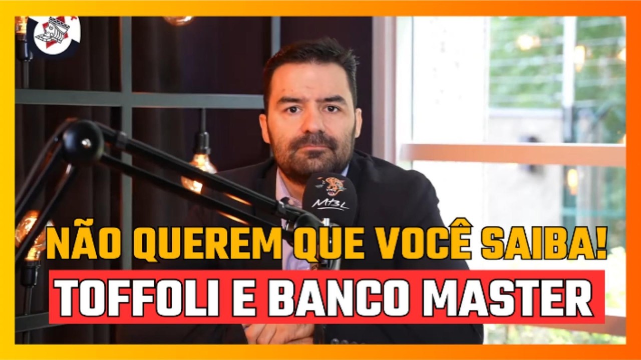 O que NINGUÉM te contou sobre o caso Toffoli e o Banco Master!