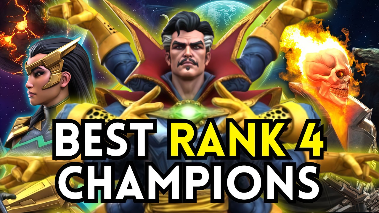 BEST Champions to RANK 4 for Each Class (RANKED!) - June 2026 MCOC