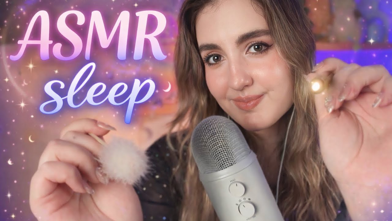 ASMR CRANIAL NERVE EXAM FOR SLEEP 