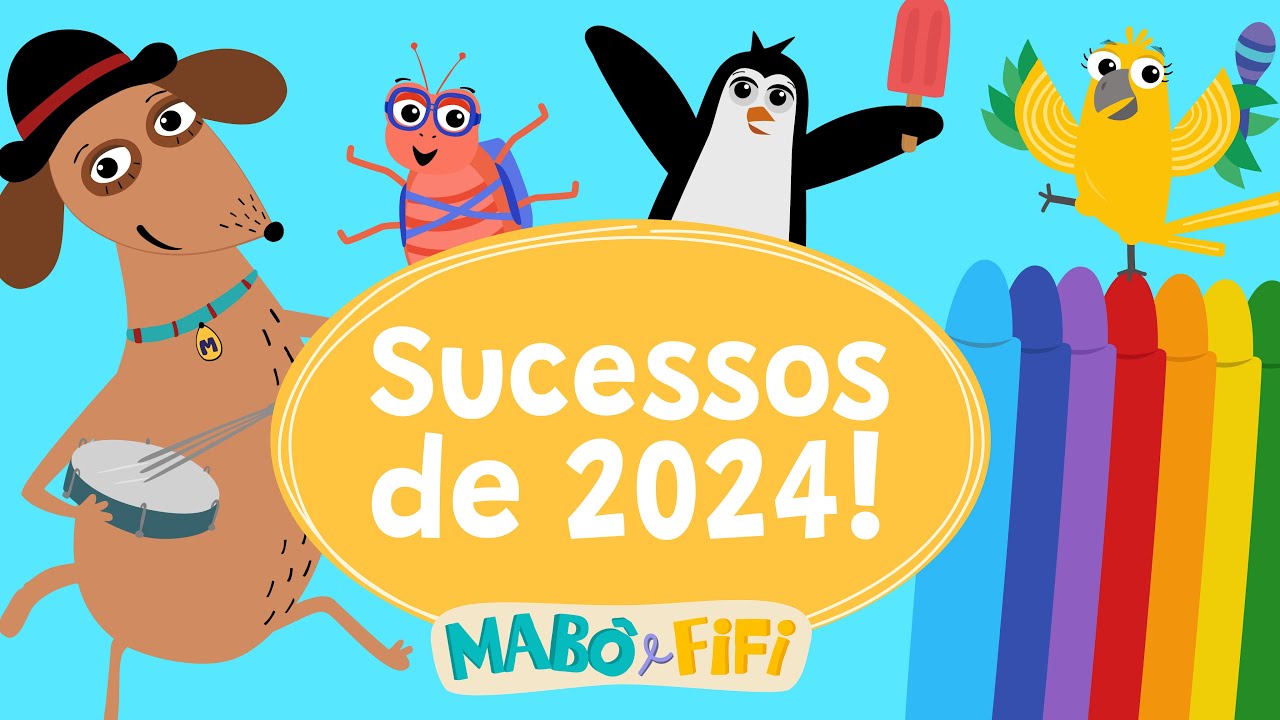 Sucessos de 2024 com Mabô e Fifi | músicas e brincadeiras infantis @maboefifi