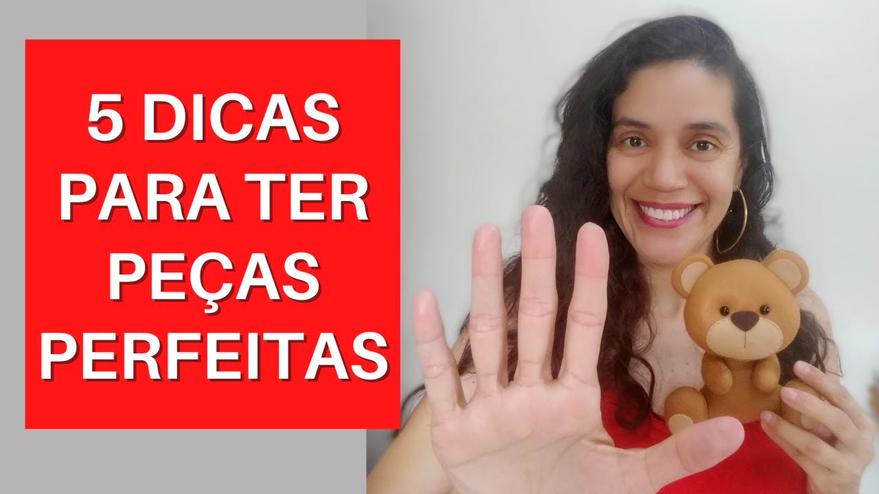 5 dicas para ter pe&ccedil;as em feltro perfeitas