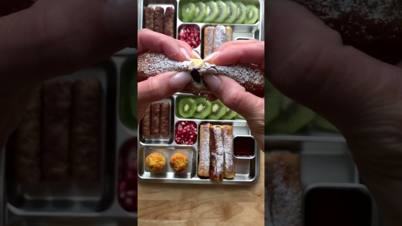 Blueberry Cream Cheese Stuffed French Toast Rollups