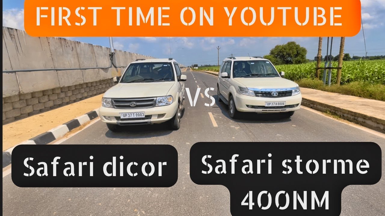 DRAG RACE: Safari Dicor vs Safari Storme Varicor 400 | तभी तो कहते है  OLD IS GOLD #safari #storme