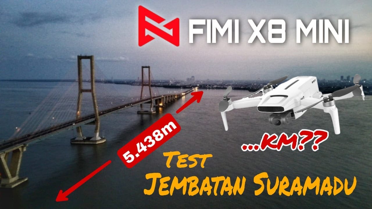 Fimi X8 Mini Range Test - DJI MINI KILLER