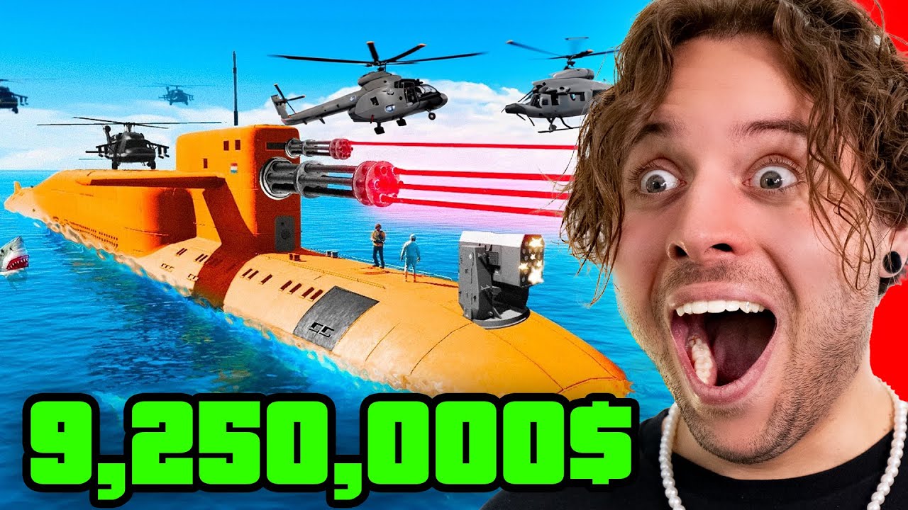 Kupiłem NAJDROŻSZĄ ŁÓDŹ PODWODNĄ w GTA Online!