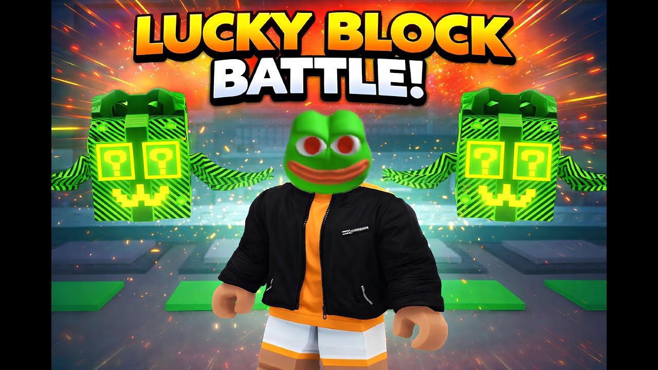 EPISCHES LUCKYBLOCK BATTLE in Steal a Brainrot!