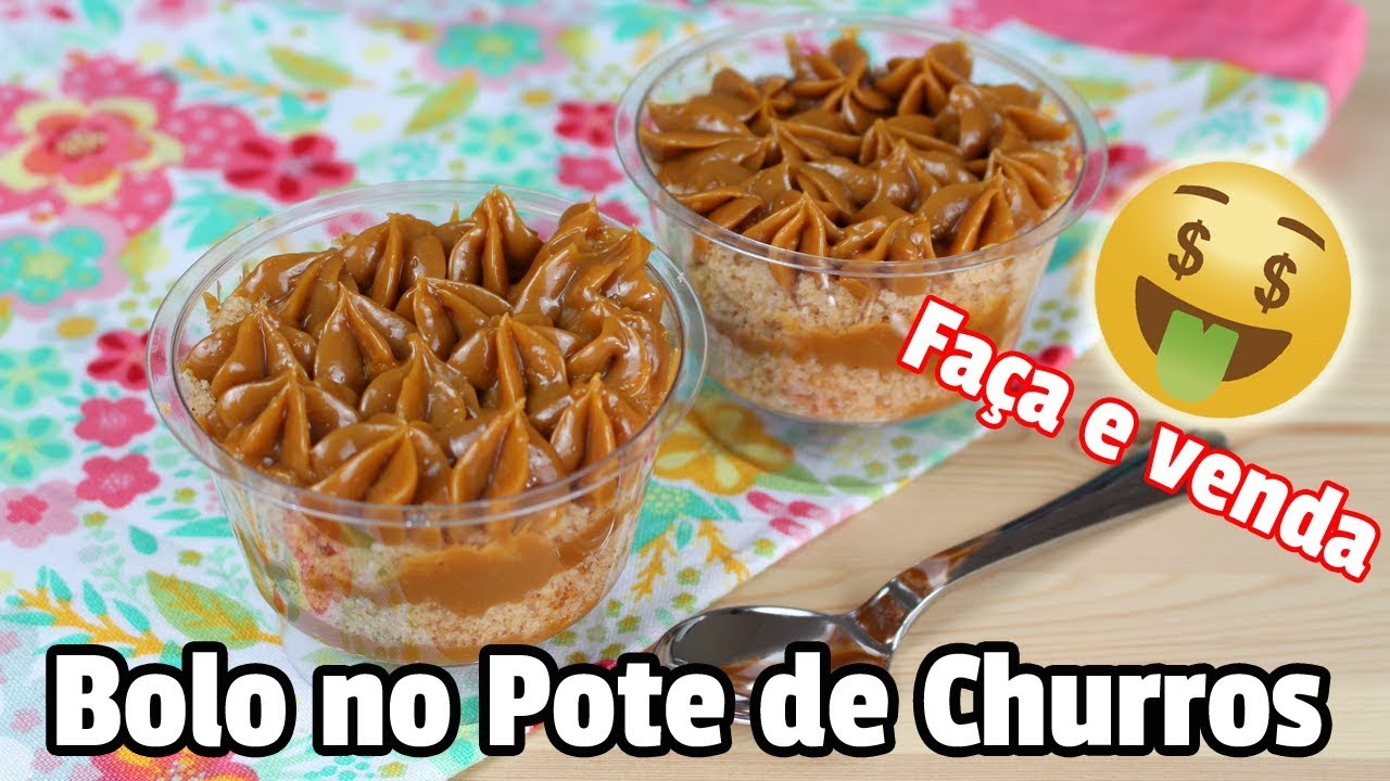 Bolo no Pote de Churros | Como Fazer Bolo No Pote de Churros | Cakepedia