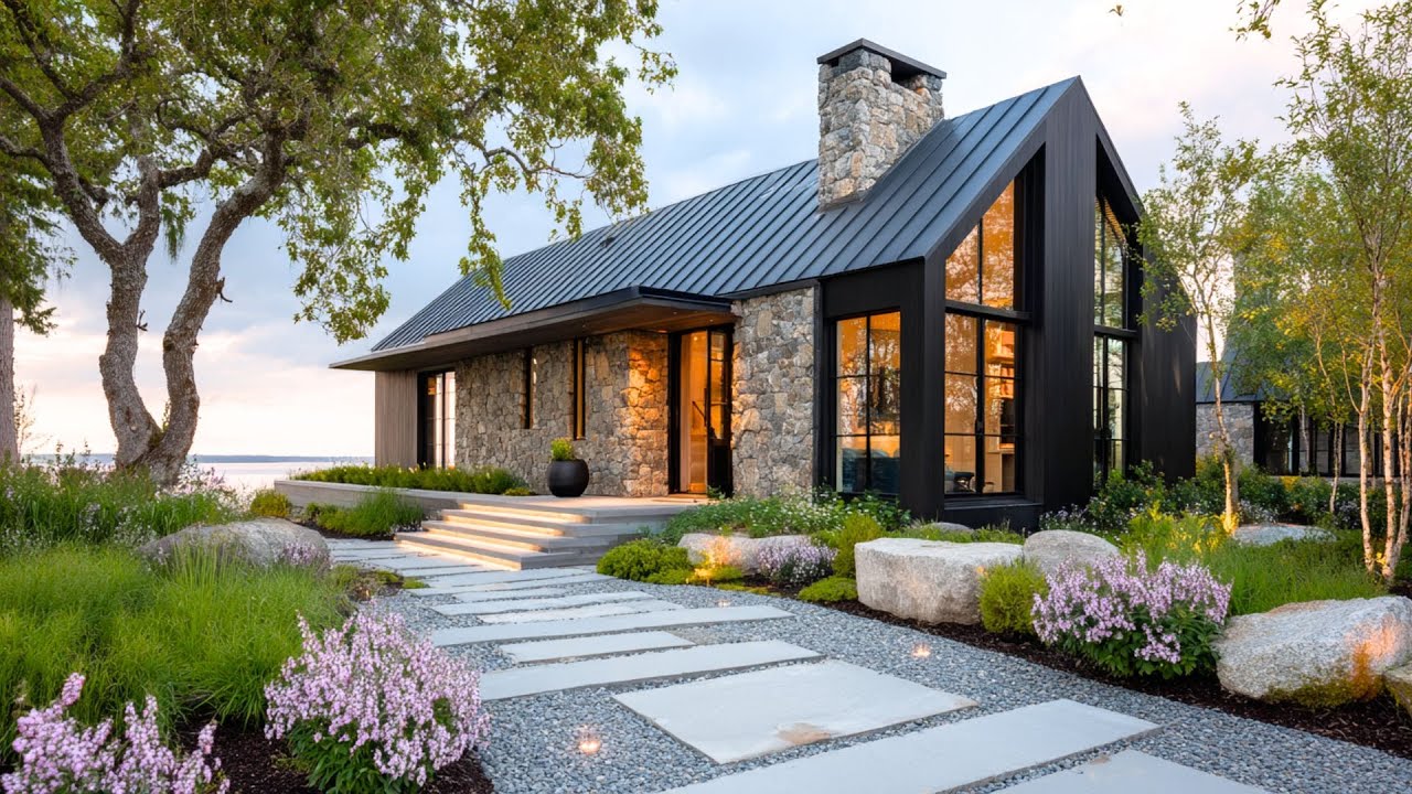 Steel, Stone, and Serenity: A New Era of Minimalist Farmhouses