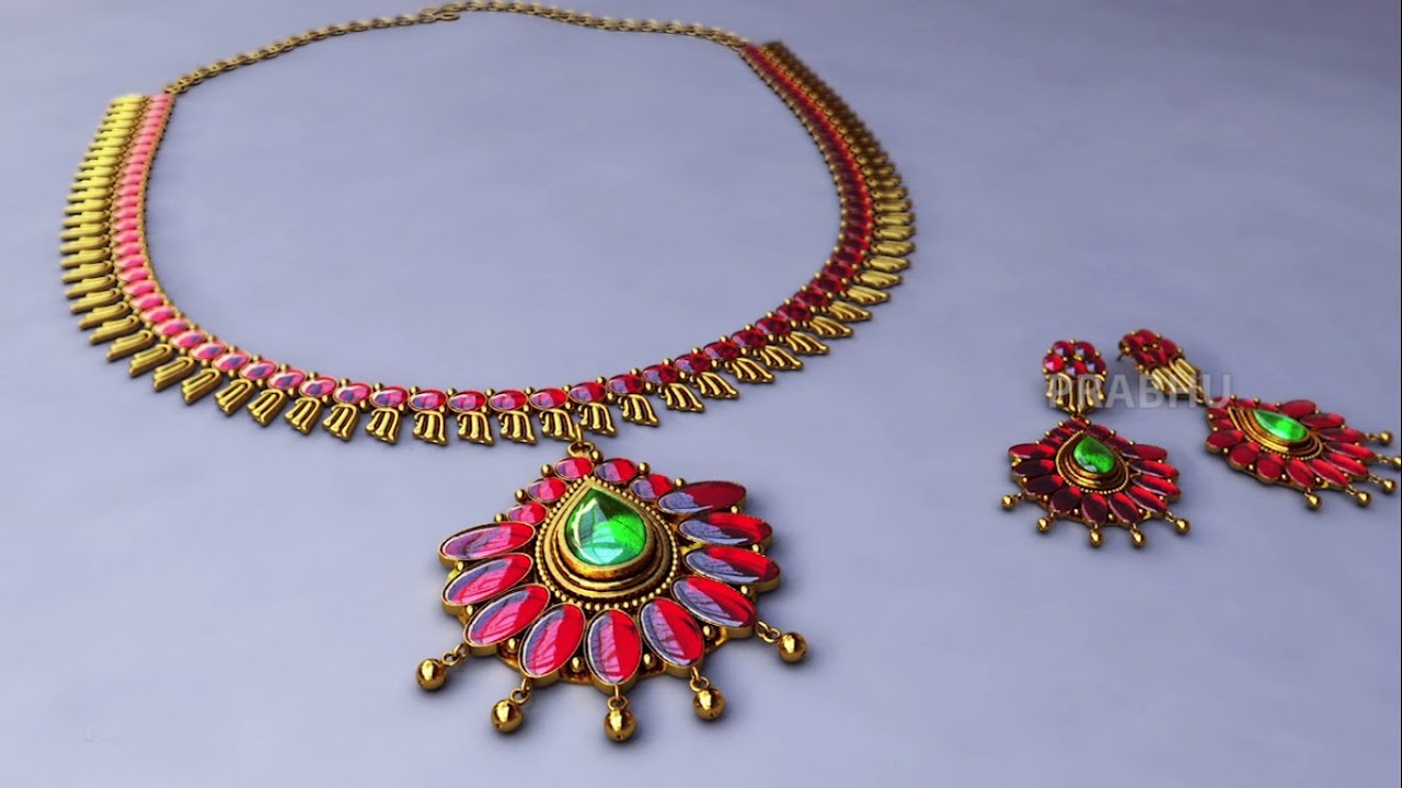 How I Model Jewellery Advertising Concept In Maya - by PCW