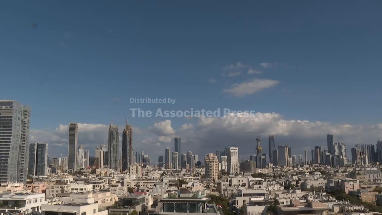 Tel Aviv continues to be shaken by sound of sirens while air defence intercepts projectiles