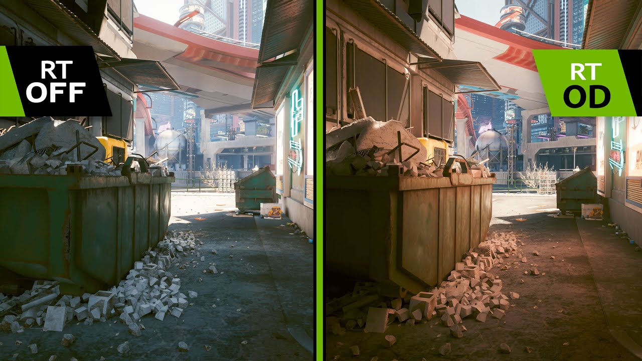 Cyberpunk 2077 -  OVERDRIVE Patch 2.1 Ray Reconstruction Comparison 2024 | RTX 4090