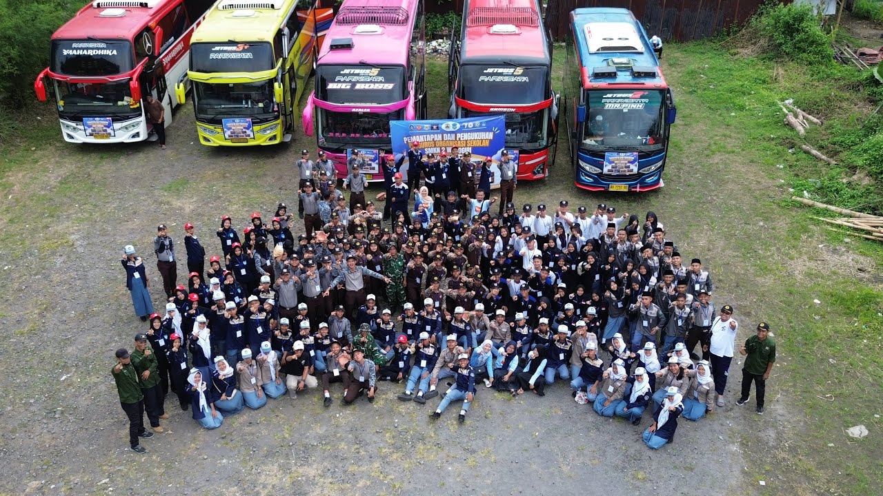 SMK N 2 Wonogiri, Happy Bareng di Merapi. 