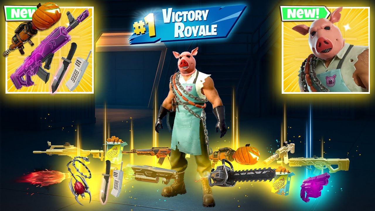 *PIG THE BUTCHER + LAST CALL MYTHIC vs NEW MEDALLIONS & MYTHICS CHALLENGE (FORTNTE CHAPTER6 SEASON4)