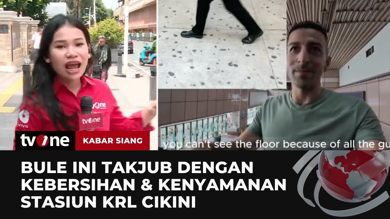Wisatawan Asing Kagum dengan Kondisi St Cikini yang Katanya Lebih Bagus dari Stasiun di AS | tvOne