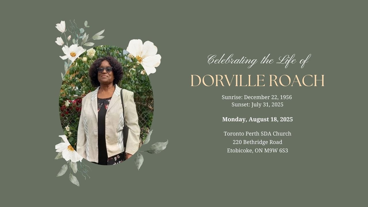 Celebration of Life of Dorville Roach | Monday, August 18, 2025