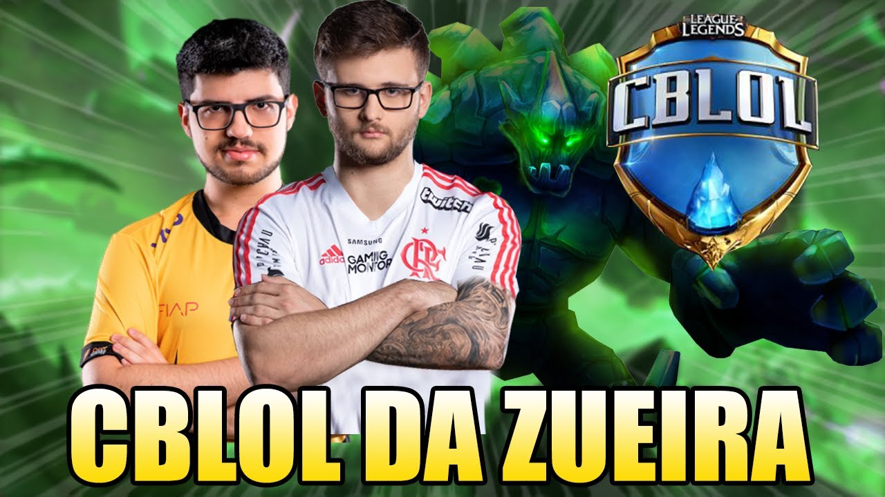MALPHITE NO CBLOL E RANGER NO CAIXÃO - CBLOL DA ZUEIRA