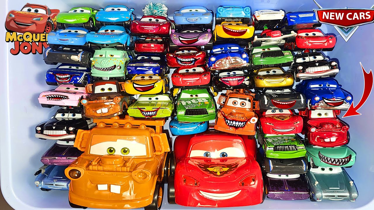 Disney Pixar Cars Unboxing Review | Lightning McQueen, Tow Mater, Doc Hudson, Sally Carrera, Cruz