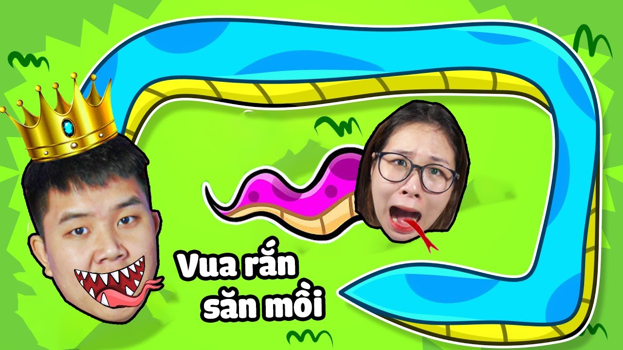 bqThanh Là Vua Rắn Săn Mồi Siêu Dài Ăn Mọi Con Rắn Khác và Troll Ốc Bò Nhanh?!