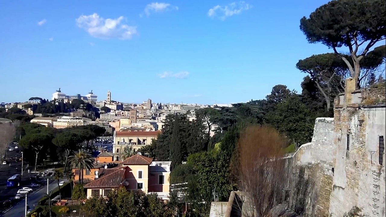Una vista su Roma dal Giardino degli Aranci * 10-03-2017