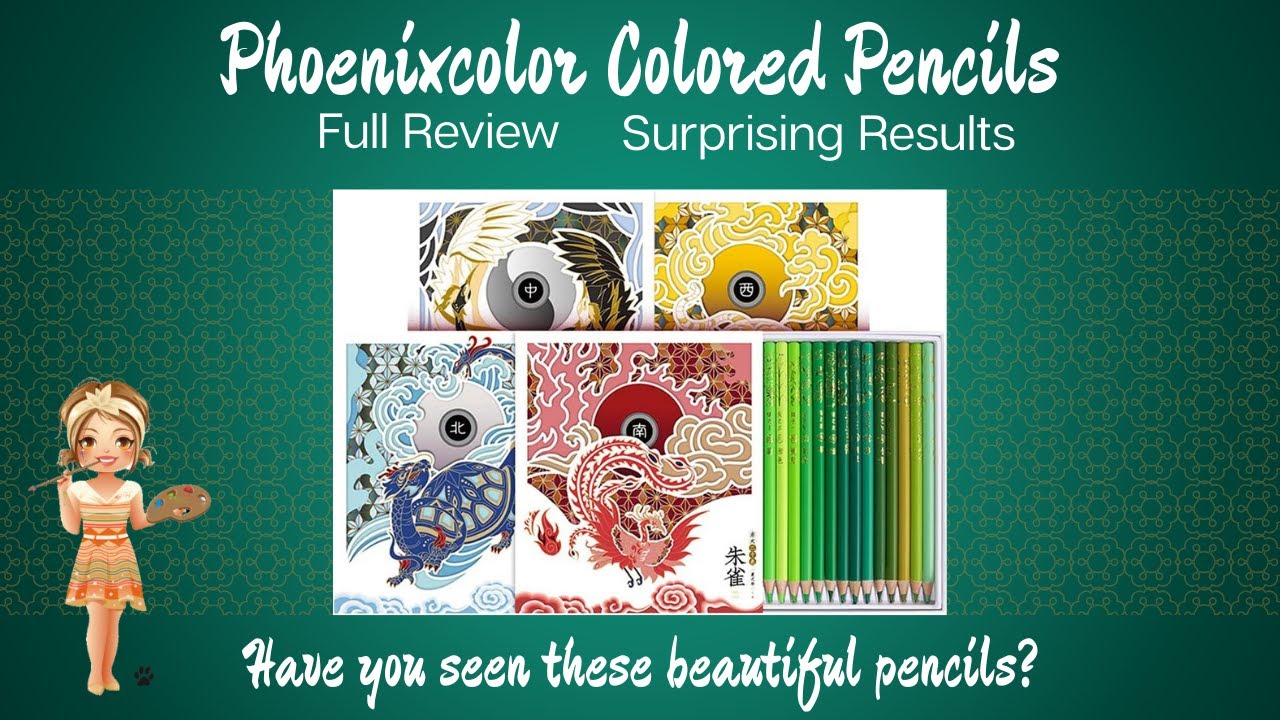 Phoenixcolor colored pencil review - They really surprised me!