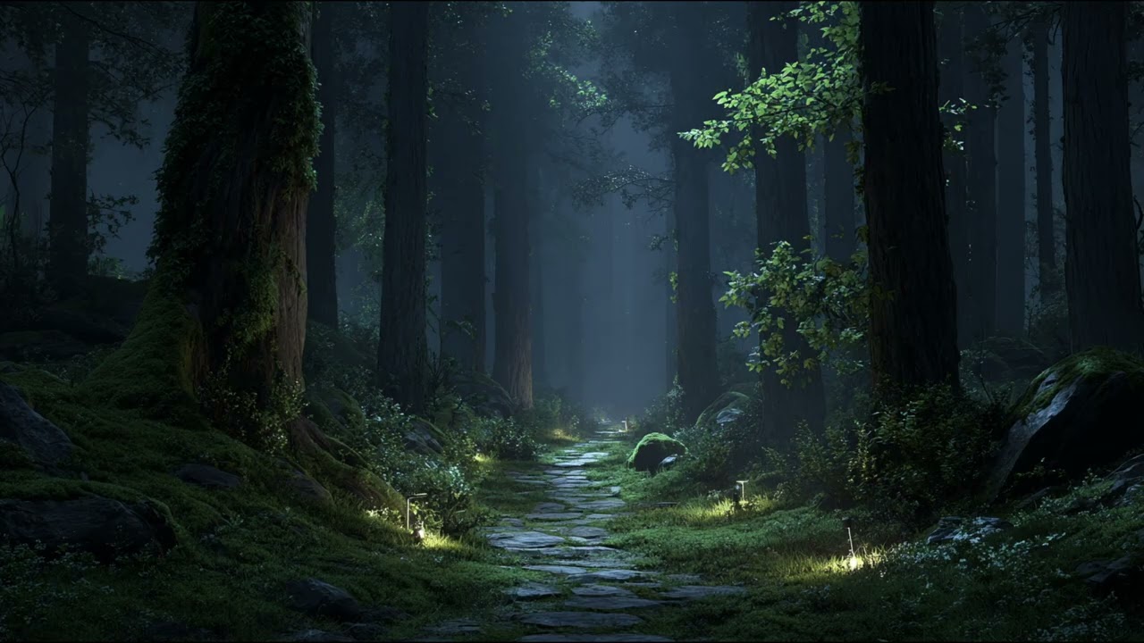 Cozy ASMR Fantasy Sleep Story | The Path That Softens Your Steps
