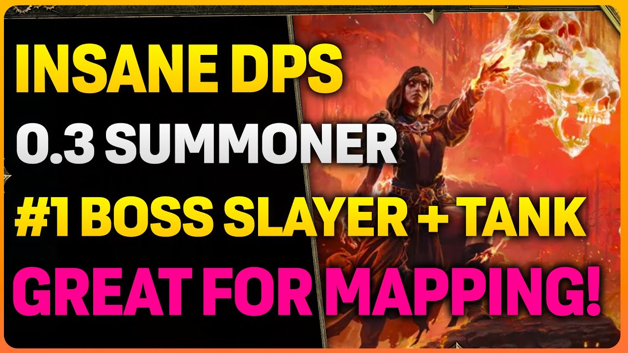 NEW 0.3 League INFERNALIST MINIONS Mapping Build! | SUPER TANK + HUGE DPS!