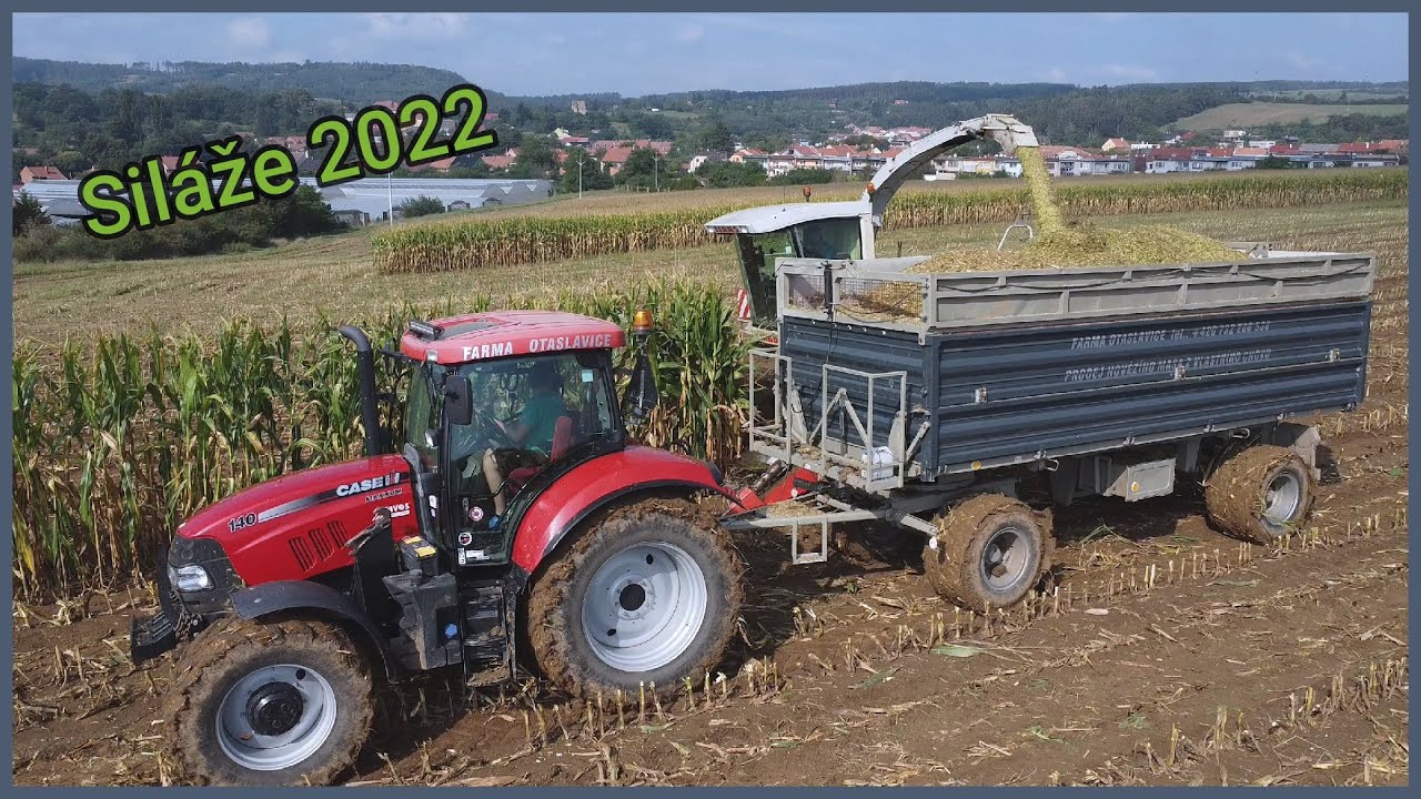 Siláže Kukuřice 2022 / Kiszonka Z Kukurydzy 2022 | Claas, Case, New Holland, Massey Ferguson