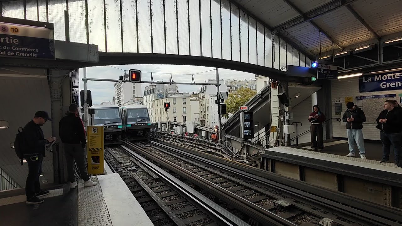 Paris metro ligne 6, Terminus à la Motte Picquet Grenelle