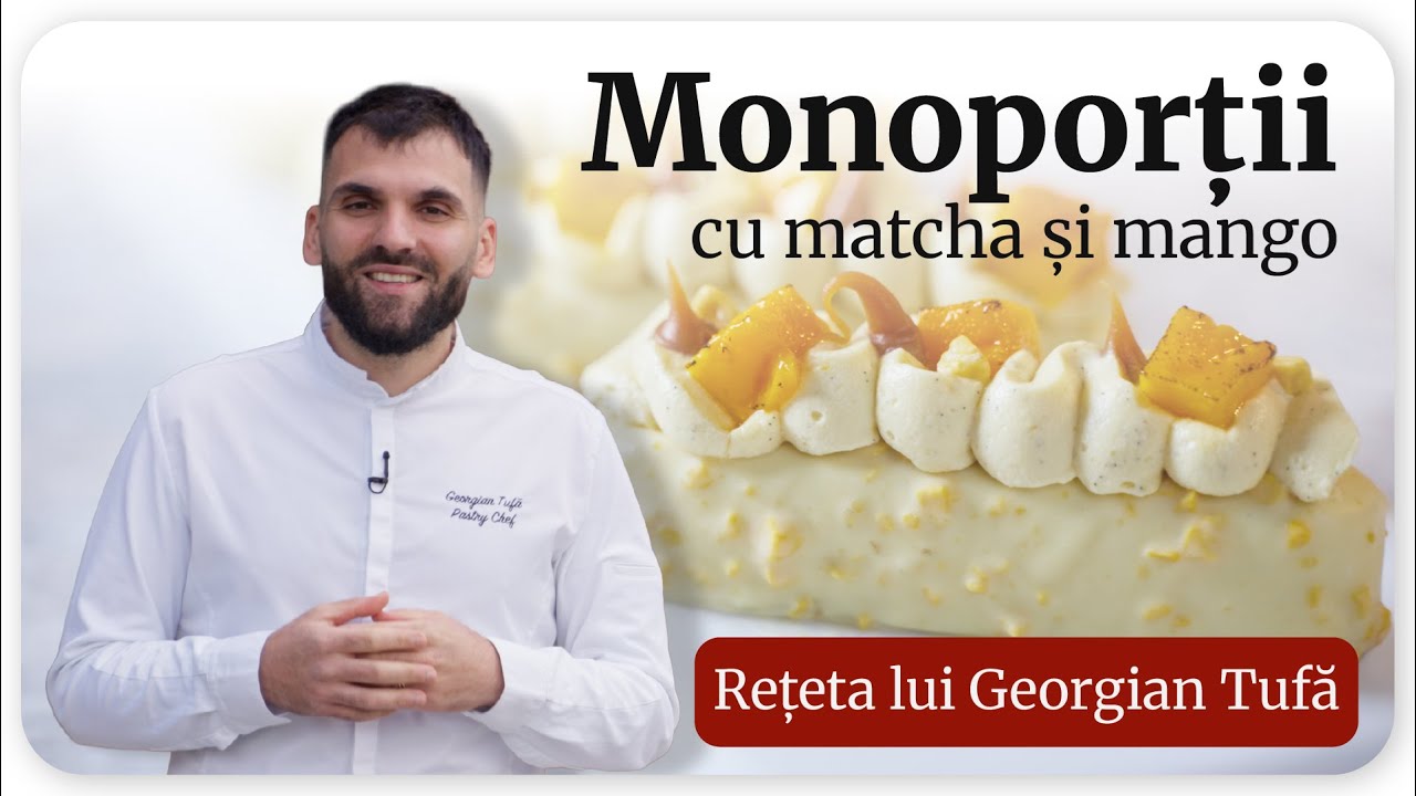 Monoportii matcha si mango