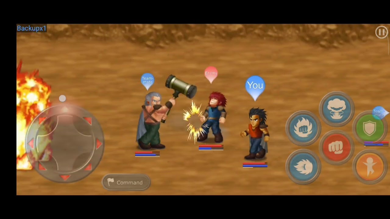 Hero Fighter X Gameplay Act-6 Team Fight-14 Heater Saw Livermore Vs All Walkthrough No Commentary