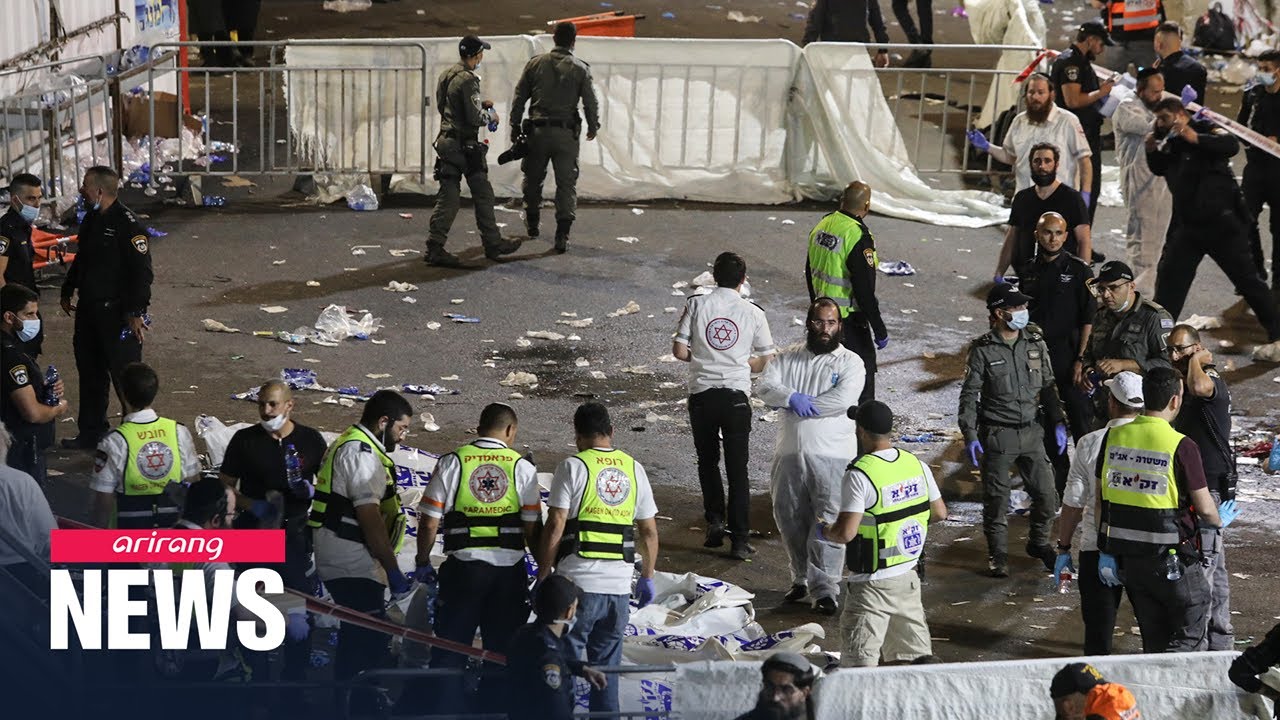 Dozens of people killed in stampede at Jewish religious gathering in Israel