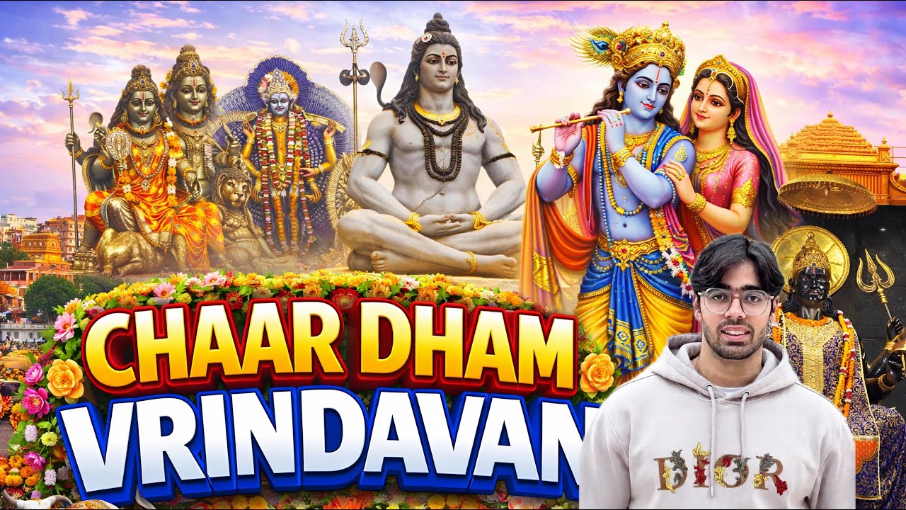 Chaar Dham Vrindavan | All 4 Dhams in One Place