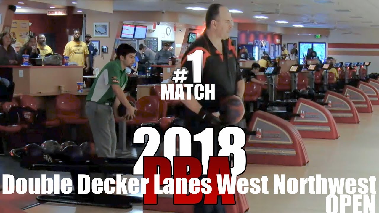 2018 Bowling - PBA Bowling Double Decker Lanes West Northwest Open #1 Wayne Garber VS. Tim Cagle II