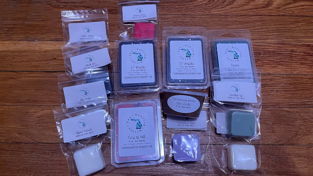 The Burning Mitten Wax Melts Haul!!! 🔥🧤